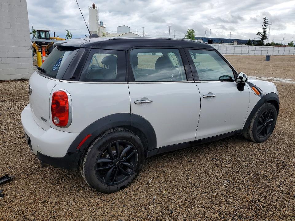 2012 Mini VIN WMWZB3C52CWM03017 COPART salvage auction — FRONT END, Ia - Cert Of Title-Salvage Title, sold $450 on 2026-07-15 (photo 3)
