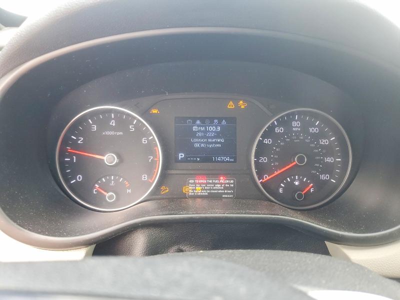 2020 Kia Sportage VIN KNDP63ACXL7782987 COPART salvage auction — FRONT END, Tx - Salvage Vehicle Title, sold $2,600 on 2026-07-13 (photo 9)