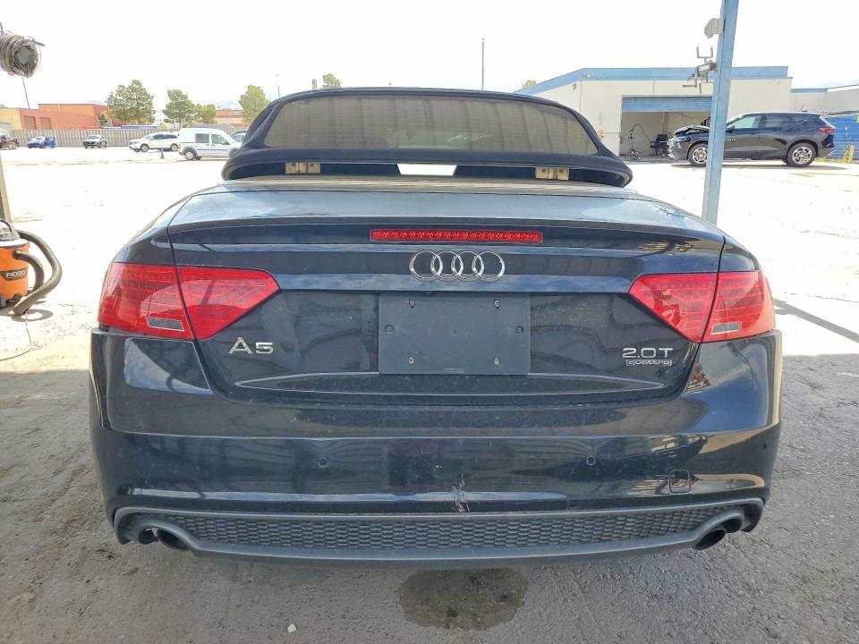 2016 Audi A5 VIN WAUM2AFH5GN002626 COPART salvage auction — FRONT END, Tx - Certificate Of Title, sold $1,000 on 2026-07-08 (photo 6)