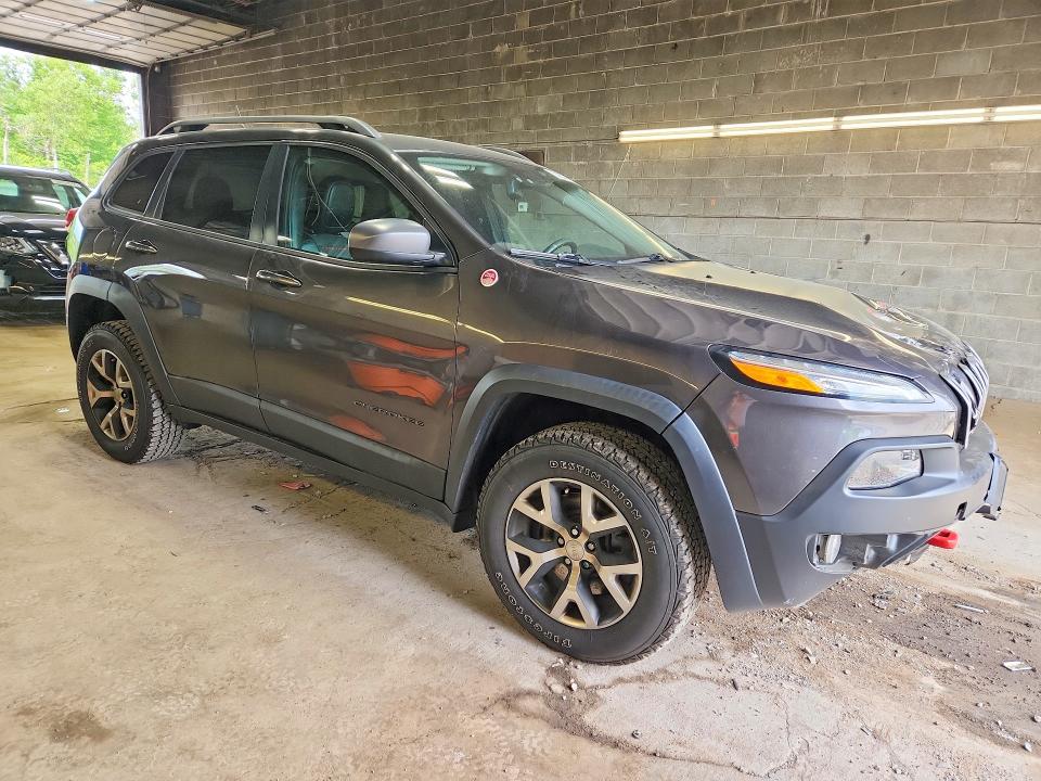 2015 Jeep Cherokee VIN 1C4PJMBS2FW786519 COPART salvage auction — FRONT END, Ny - Mv-907A Salvage Certificate, sold $1,550 on 2026-07-06 (photo 4)