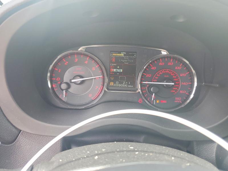 2016 Subaru Wrx VIN JF1VA2V68G9826781 COPART salvage auction — WATER/FLOOD, FL - CERT OF TITLE-SLVG REBLD FLOOD, sold $1,550 on 2026-07-30 (photo 9)