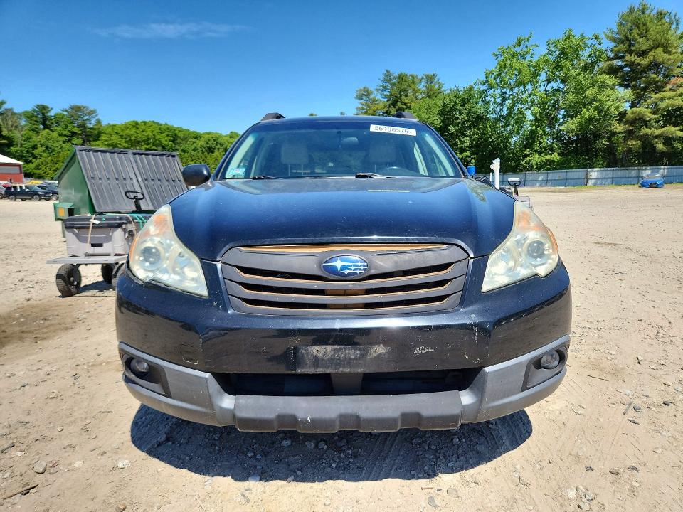 2010 Subaru Outback VIN 4S4BRBJC6A3368729 COPART salvage auction — FRONT END, Ma - Cert Of Title-Reconstrctd Coll, sold $325 on 2026-07-02 (photo 5)