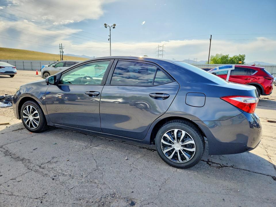 2015 Toyota Corolla VIN 5YFBURHE4FP343328 COPART salvage auction — REAR END, Co - Public - Salvage Title, sold $1,050 on 2026-07-29 (photo 2)