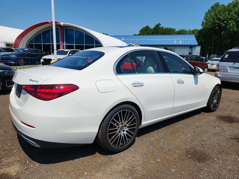 2022 Mercedes-benz C-klasse VIN W1KAF4HB5NR040583 COPART salvage auction — FRONT END, Ct - Cert Of Title-Salvage, sold $8,800 on 2026-07-30 (photo 3)