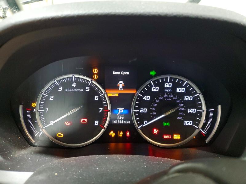 2017 Acura Mdx VIN 5FRYD3H58HB007377 COPART salvage auction — SIDE, Tn - Salvage Certificate, sold $2,750 on 2026-09-01 (photo 9)