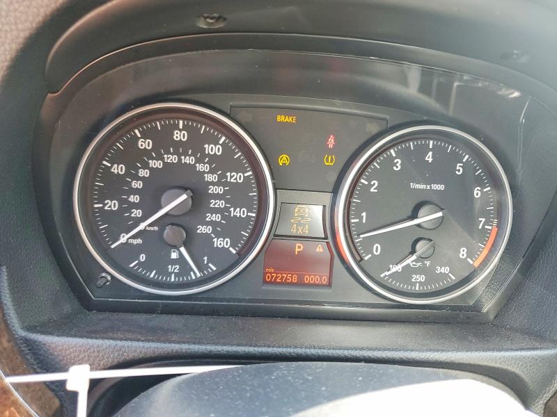 2010 BMW 3er VIN WBAPL3C55AA407996 COPART salvage auction — FRONT END, Ga - Dealer Only Salvage Title, sold $4,100 on 2026-07-09 (photo 9)