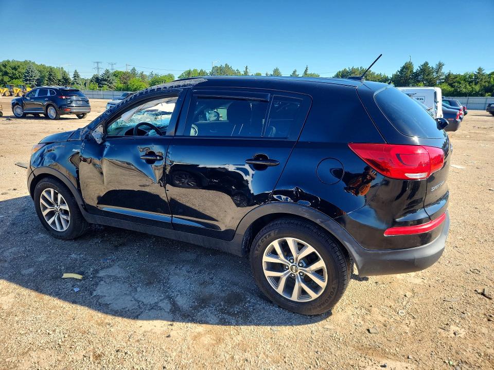 2015 Kia Sportage VIN KNDPBCAC8F7746134 COPART salvage auction — ROLLOVER, Il - Salvage Certificate, sold $275 on 2026-07-16 (photo 2)