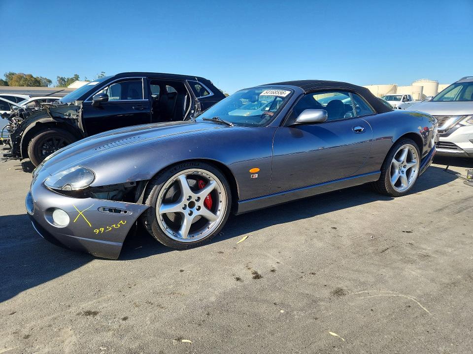 2005 Jaguar Xkr VIN SAJDA42B753A41580 COPART salvage auction — FRONT END, Ca - Salvage Certificate, sold $3,950 on 2026-07-20 (photo 1)