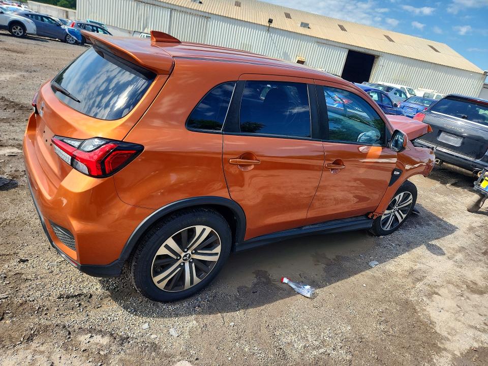2022 Mitsubishi Outlander VIN JA4APUAU7NU009541 COPART salvage auction — FRONT END, Pa - Certificate Of Salvage, sold $175 on 2026-07-29 (photo 3)