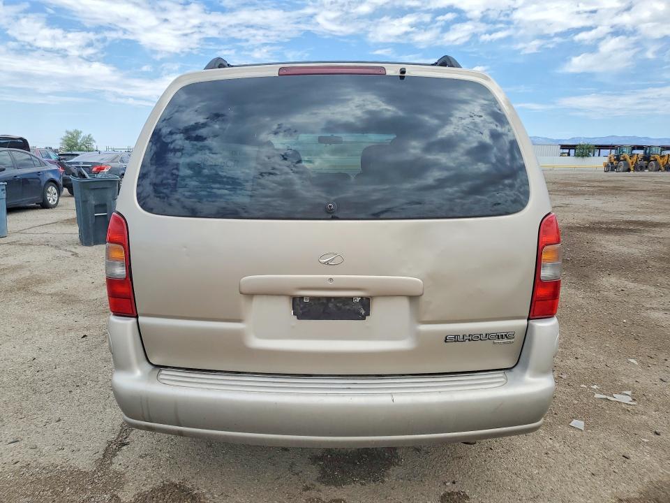 2000 Oldsmobile Silhouette VIN 1GHDX03E8YD147329 COPART salvage auction — MECHANICAL, Az - Certificate Of Title, sold $225 on 2026-07-17 (photo 6)