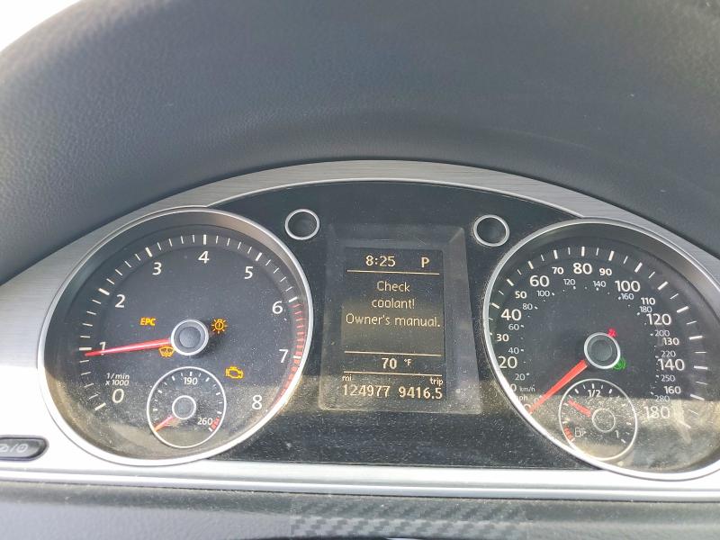 2016 Volkswagen VIN WVWBP7AN7GE513427 COPART salvage auction — FRONT END, Ca - Salvage Certificate, sold $800 on 2026-07-20 (photo 9)