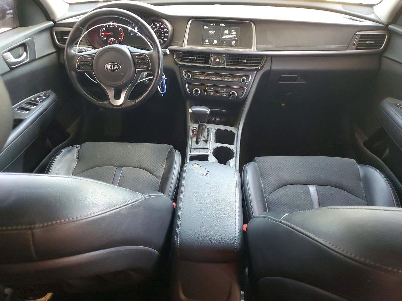 2018 Kia Optima VIN 5XXGT4L32JG195313 COPART salvage auction — FRONT END, Ca - Salvage Certificate, sold $1,300 on 2026-07-02 (photo 8)