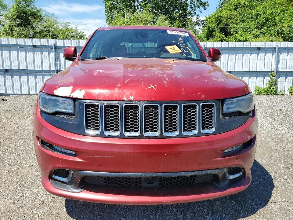 2015 Jeep Grand cherokee VIN 1C4RJFDJ9FC770523 COPART salvage auction — VANDALISM, On - Permit No Brand - Unfit, sold $7,600 on 2026-07-02 (photo 5)