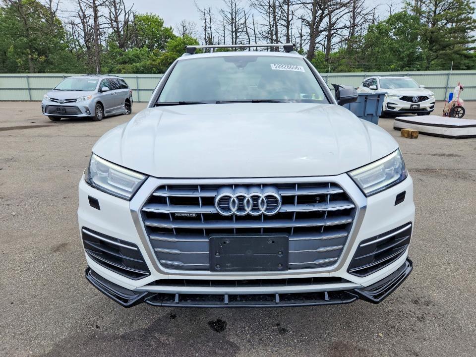 2019 Audi Q5 VIN WA1ANAFY2K2095526 COPART salvage auction — SIDE, Ny - Mv-907A Salvage Certificate, sold $8,100 on 2026-07-20 (photo 5)