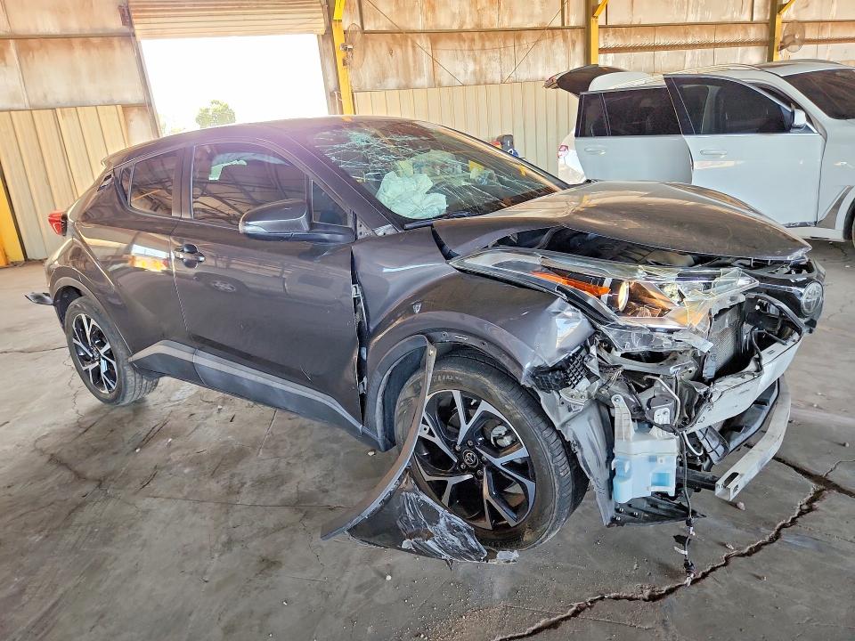 2018 Toyota C-hr VIN NMTKHMBX0JR034634 COPART salvage auction — FRONT END, Az - Cert Of Title - Salvage, sold $275 on 2026-07-22 (photo 4)