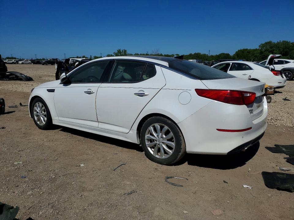 2015 Kia Optima VIN 5XXGN4A70FG428029 COPART salvage auction — SIDE, Il - Salvage Certificate, sold $875 on 2026-07-15 (photo 2)