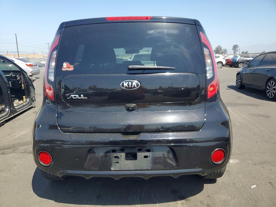 2018 Kia Soul VIN KNDJP3A56J7591164 COPART salvage auction — UNDERCARRIAGE, CA - SALVAGE CERTIFICATE, sold $1,250 on 2026-07-29 (photo 6)