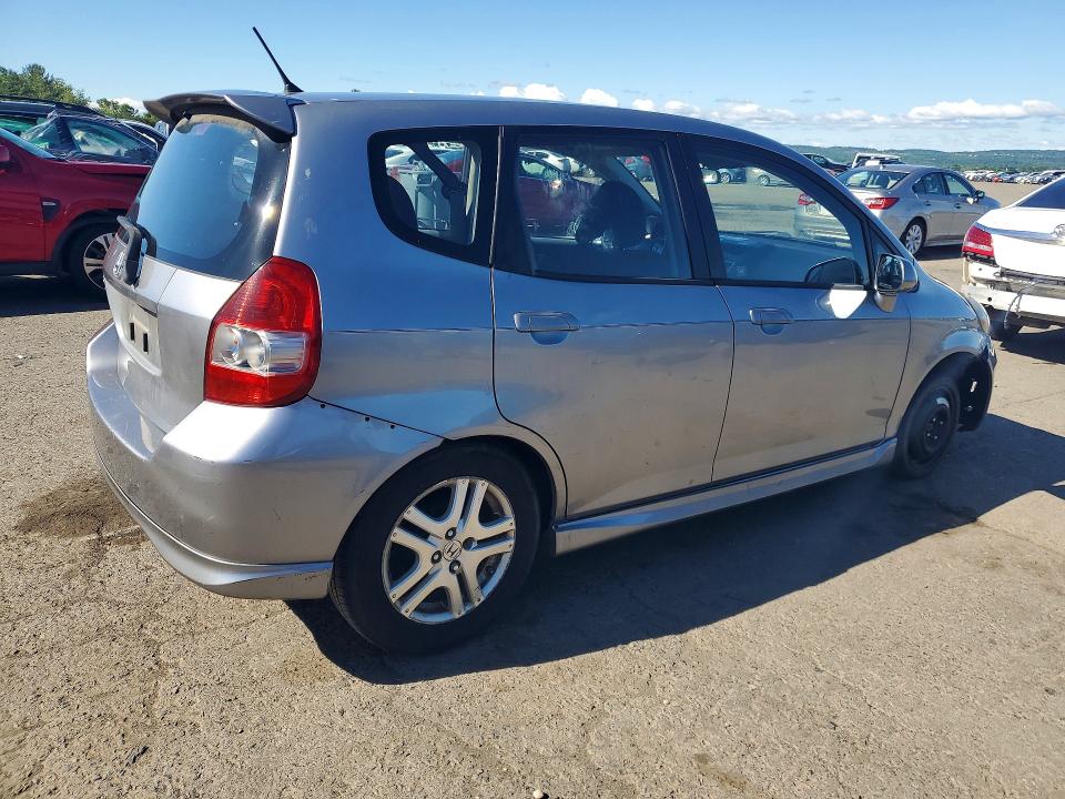 2008 Honda Fit VIN JHMGD38648S028105 COPART salvage auction — FRONT END, Pa - Cert Of Title, sold $975 on 2026-07-21 (photo 3)