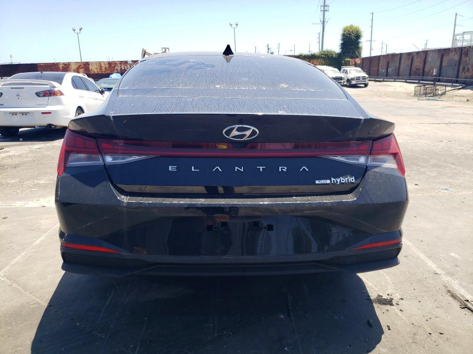 2022 Hyundai Elantra VIN KMHLM4AJ0NU028313 COPART salvage auction — UNDERCARRIAGE, Fl - Cert Of Title Slvg Rebuildable, sold $200 on 2026-07-29 (photo 6)