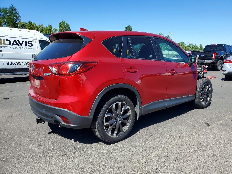 2016 Mazda Cx-5 VIN JM3KE4DY8G0777240 COPART salvage auction — FRONT END, Or - Salvage Title Certificate, sold $125 on 2026-07-27 (photo 3)