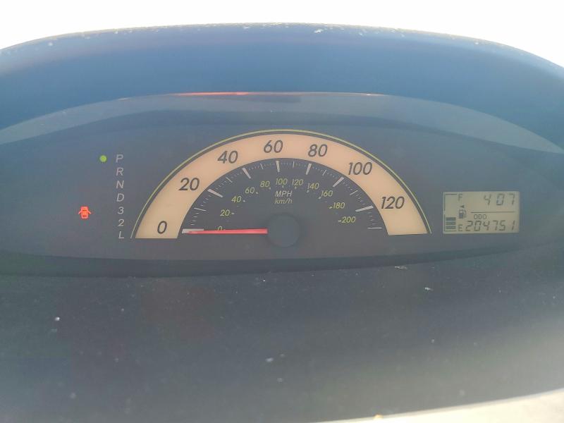 2007 Toyota Yaris VIN JTDBT923371149583 COPART salvage auction — HAIL, Fl - Cert Of Title Slvg Rebuildable, sold $700 on 2026-07-28 (photo 9)
