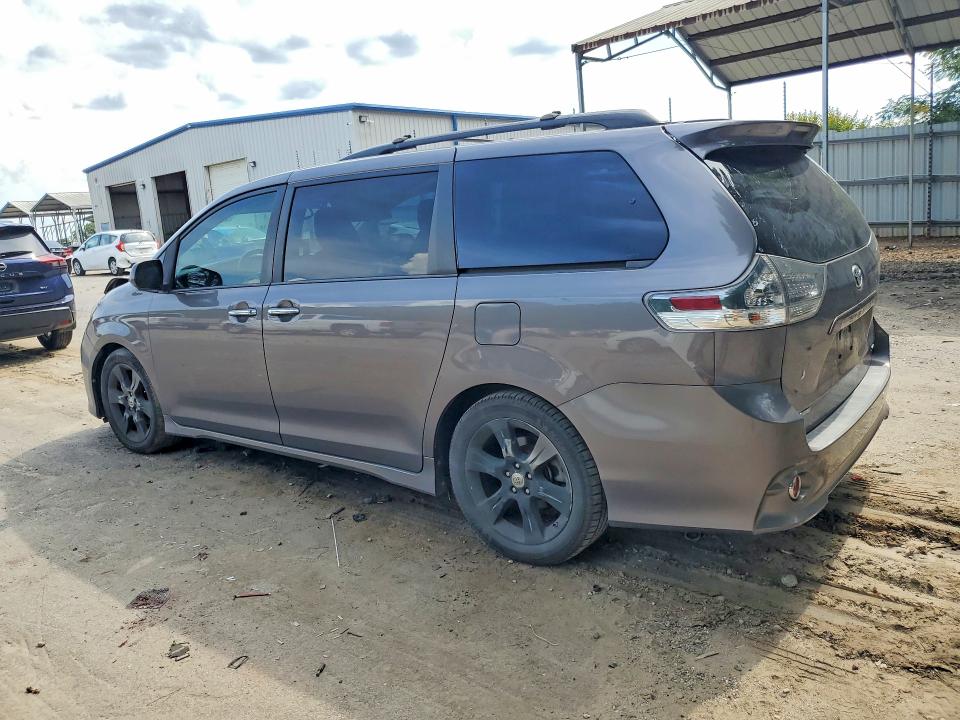 2015 Toyota Sienna VIN 5TDXK3DC7FS601054 COPART salvage auction — FRONT END, Ga - Cert Of Title-Salvage, sold $4,100 on 2026-07-03 (photo 2)