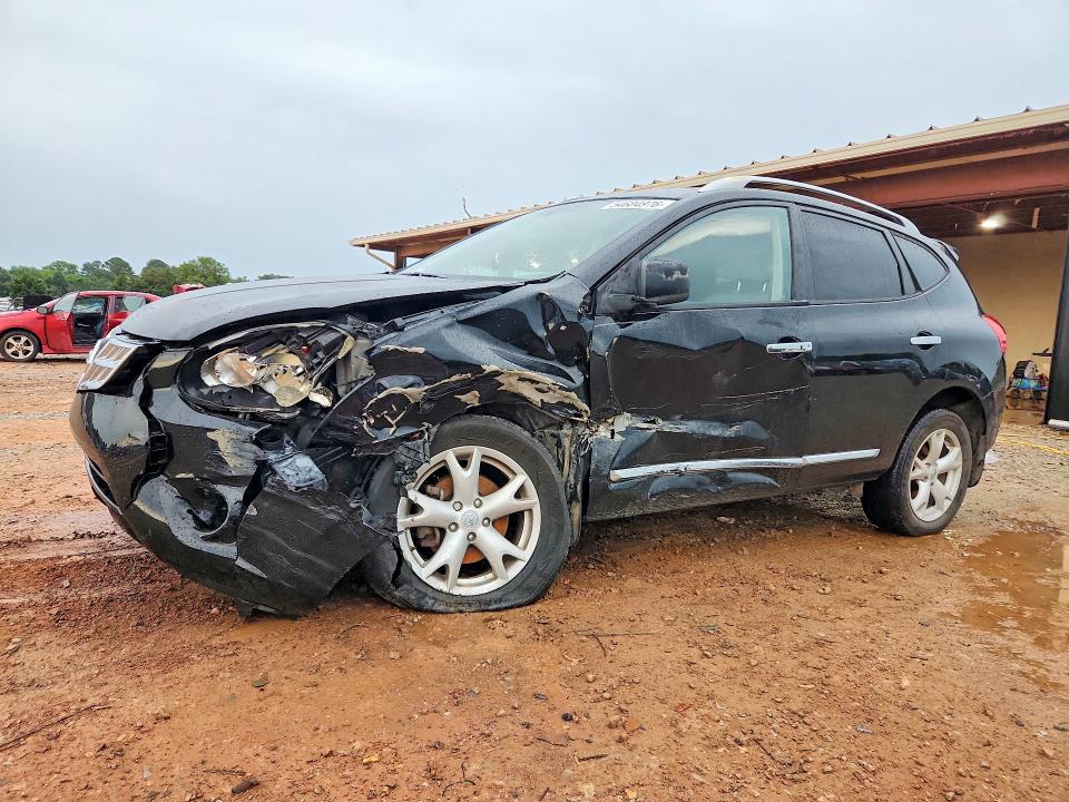 2011 Nissan Rogue VIN JN8AS5MV6BW677365 COPART salvage auction — FRONT END, Al - Cert Of Title-Parts Only Salvg, sold $200 on 2026-07-15 (photo 1)