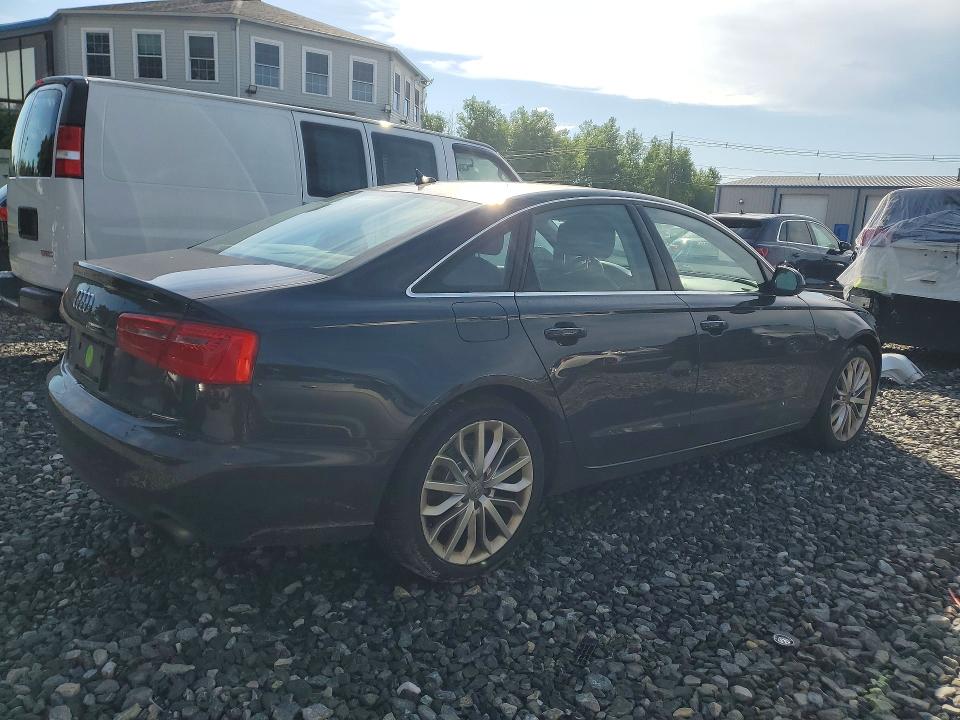 2014 Audi A6 VIN WAUGFAFC9EN142942 COPART salvage auction — FRONT END, Ma - Cert Of Title-Reconstrctd Coll, sold $400 on 2026-07-24 (photo 3)