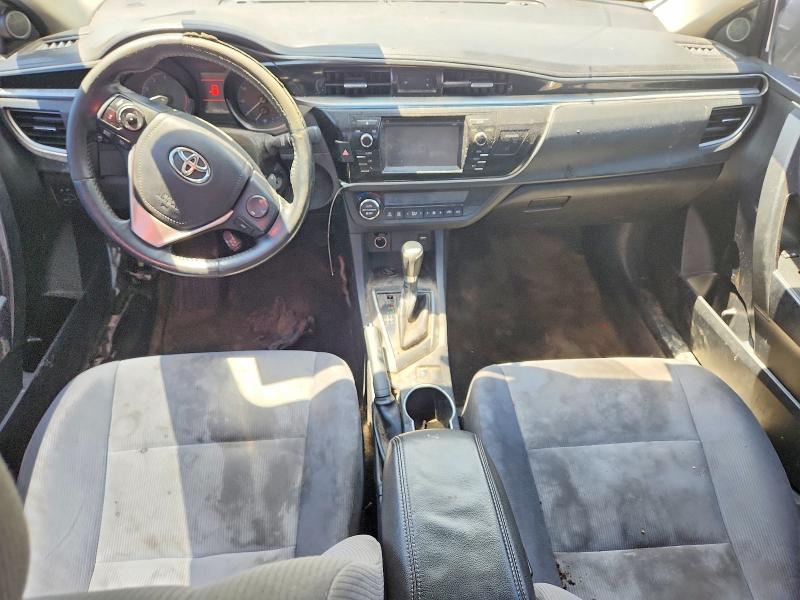 2016 Toyota Corolla VIN 2T1BURHE8GC712788 COPART salvage auction — FRONT END, Mi - Dealer Only Clean Title (P), sold $2,100 on 2026-07-02 (photo 8)