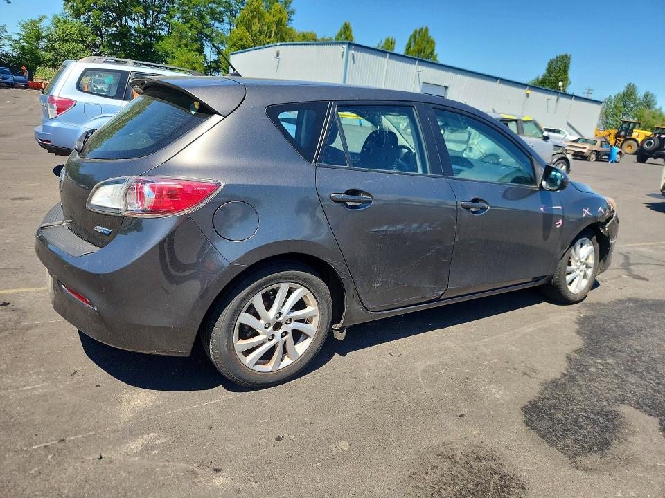 2012 Mazda VIN JM1BL1L81C1681596 COPART salvage auction — FRONT END, Or - Salvage Title Certificate, sold $125 on 2026-07-29 (photo 3)