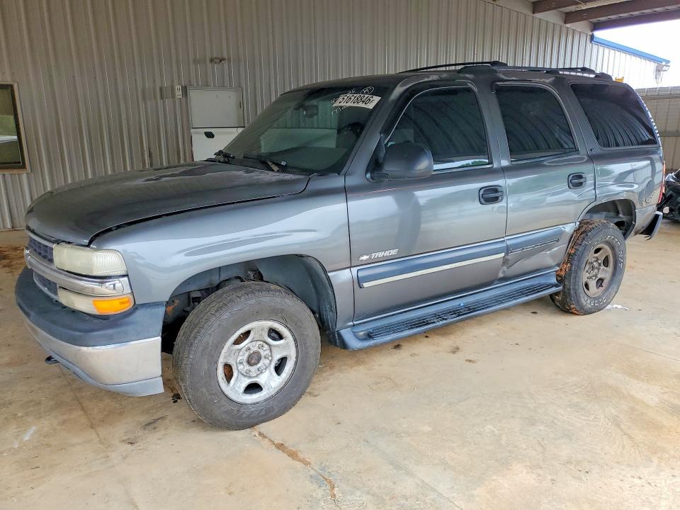 2001 Chevrolet Tahoe VIN 1GNEK13T91J167665 COPART salvage auction — SIDE, Nc - Salvage Certificate Of Title, sold $325 on 2026-07-22 (photo 1)