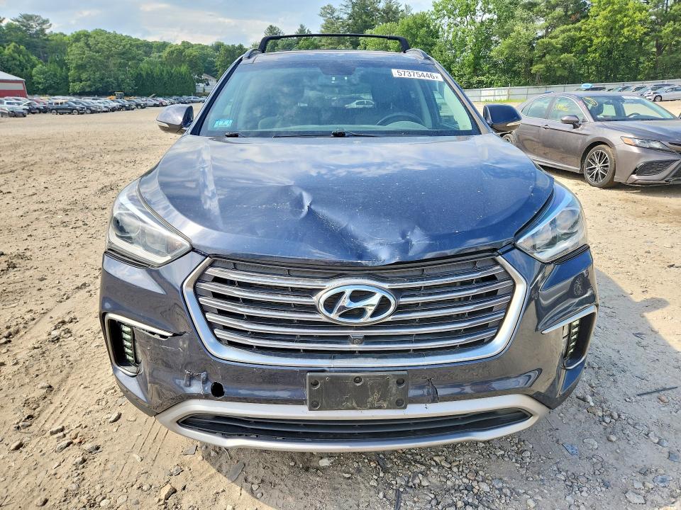 2017 Hyundai Santa fe VIN KM8SRDHF6HU248803 COPART salvage auction — FRONT END, Ma - Cert Of Title-Salvage, sold $4,300 on 2026-07-27 (photo 5)