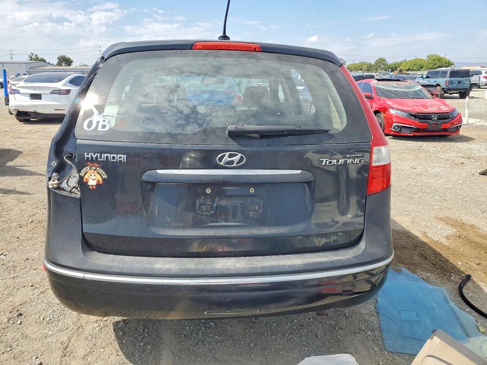 2009 Hyundai Elantra VIN KMHDC86E29U040267 COPART salvage auction — SIDE, CA - SALVAGE CERTIFICATE, sold $600 on 2026-07-24 (photo 6)