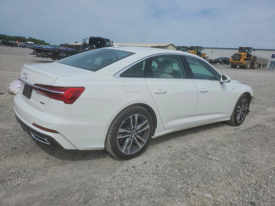2019 Audi A6 VIN WAUL2AF25KN037392 COPART salvage auction — FRONT END, Tn - Salvage Certificate, sold $13,200 on 2026-07-30 (photo 3)