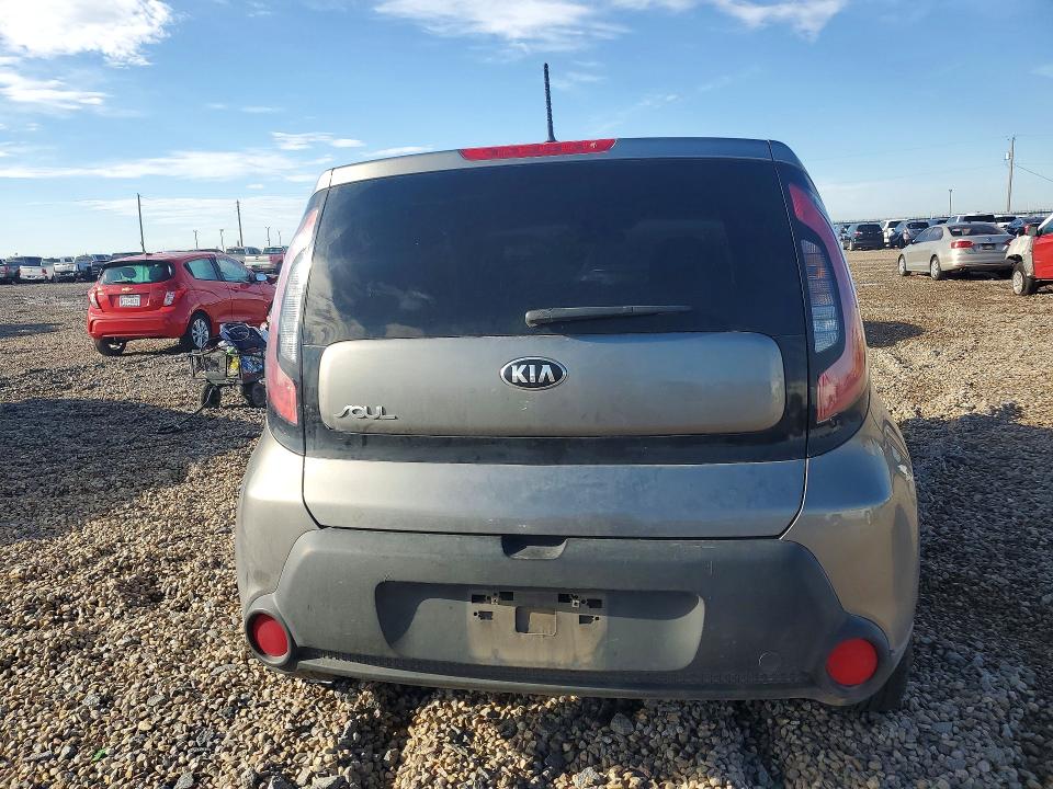 2014 Kia Soul VIN KNDJN2A27E7107790 COPART salvage auction — MINOR DENT/SCRATCHES, Tx - Certificate Of Title, sold $525 on 2026-07-07 (photo 6)
