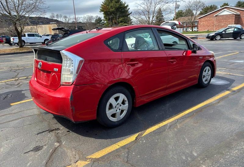 2011 Toyota Prius VIN JTDKN3DU9B1428574 COPART salvage auction — NORMAL WEAR, Nh - Certificate Of Title (P), sold $1,900 on 2026-07-30 (photo 4)