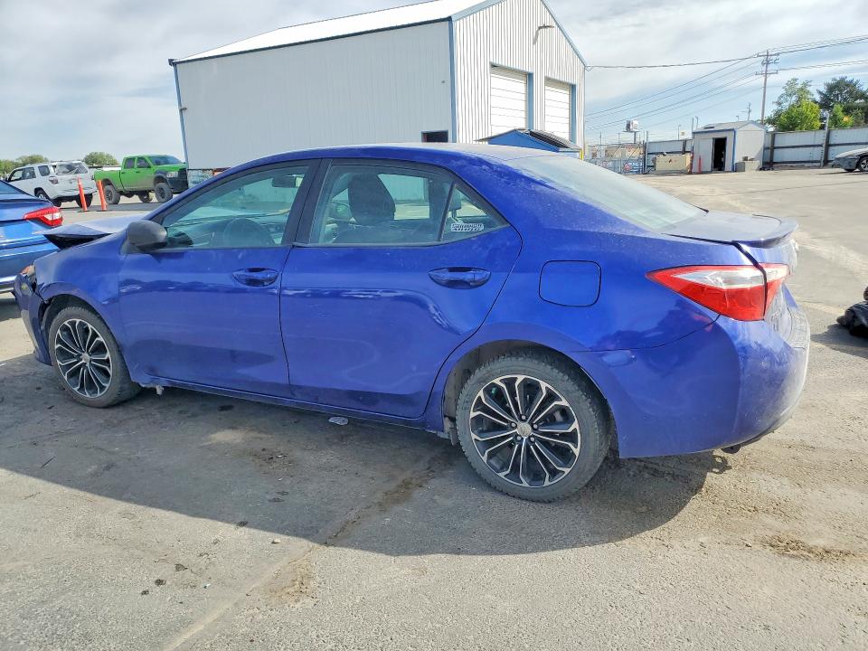 2016 Toyota Corolla VIN 5YFBURHE2GP447639 COPART salvage auction — FRONT END, ID - SALVAGE CERTIFICATE OF TITLE, sold $2,250 on 2026-07-30 (photo 2)