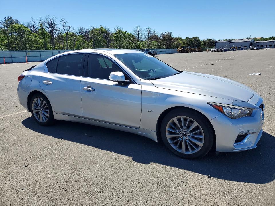 2018 Infiniti Q50 VIN JN1EV7AR3JM610601 COPART salvage auction — VANDALISM, Ny - Mv-907A Salvage Certificate, sold $5,700 on 2026-07-06 (photo 4)