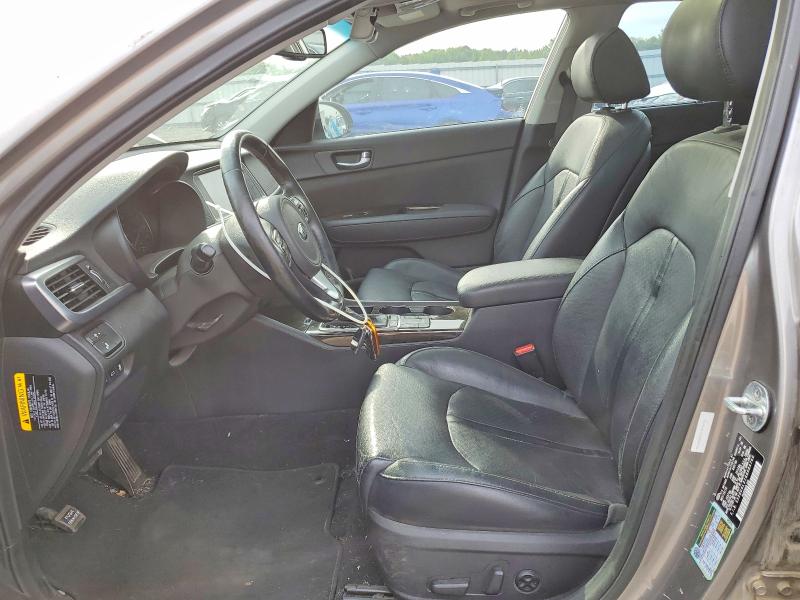 2016 Kia Optima VIN 5XXGU4L31GG084760 COPART salvage auction — FRONT END, Va - Certificate Of Title, sold $650 on 2026-07-22 (photo 7)