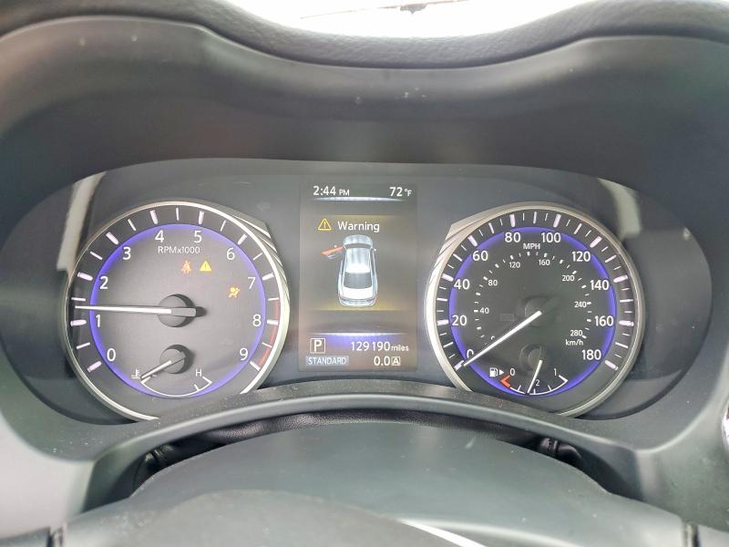 2014 Infiniti Q50 VIN JN1BV7AR9EM702661 COPART salvage auction — FRONT END, Il - Salvage Certificate, sold $575 on 2026-07-17 (photo 9)