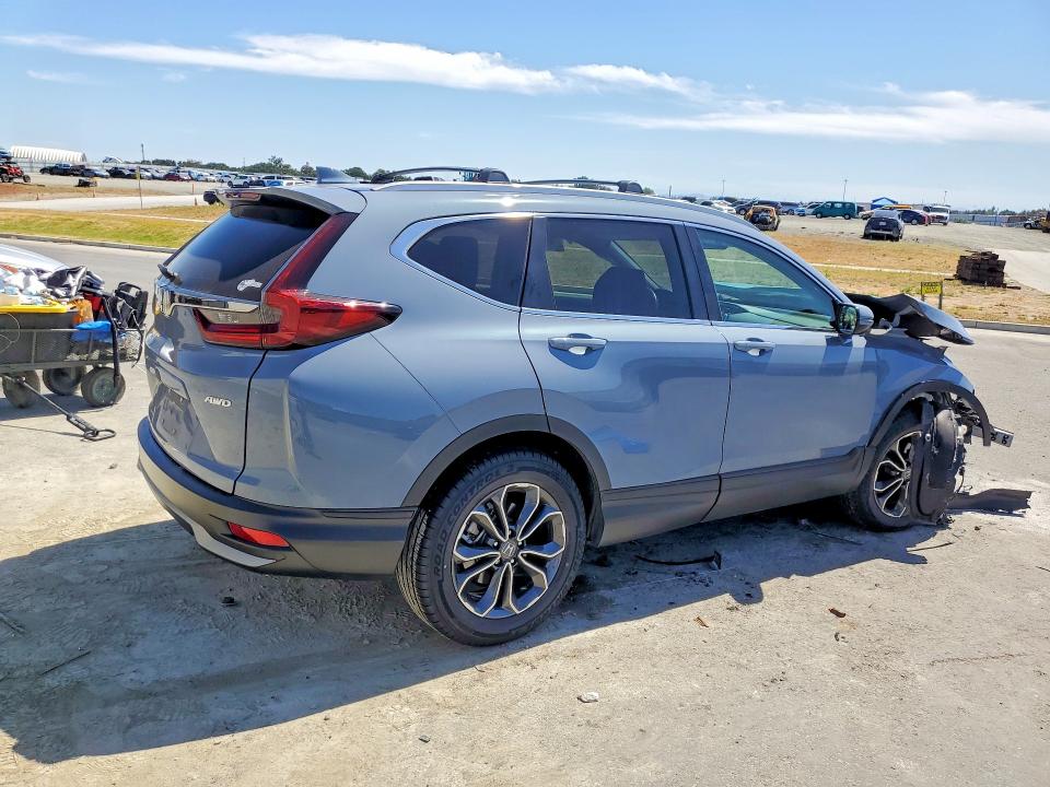 2022 Honda Cr-v VIN 7FARW2H85NE030135 COPART salvage auction — FRONT END, Ca - Salvage Certificate, sold $300 on 2026-07-28 (photo 3)