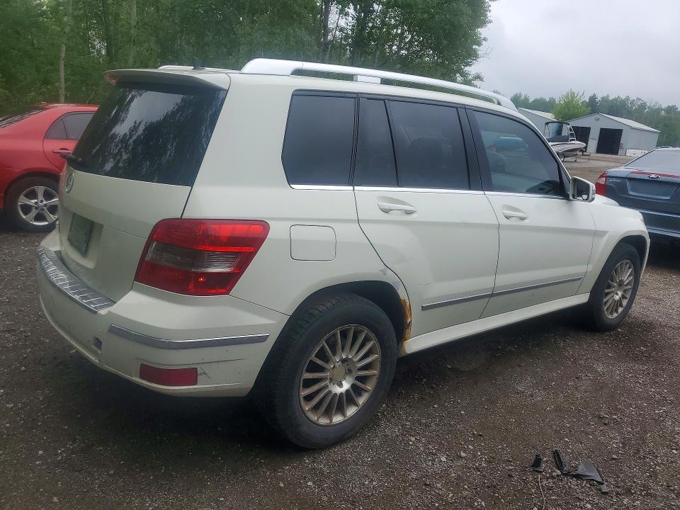 2011 Mercedes-benz Glk-class VIN WDCGG5GBXBF616071 COPART salvage auction — REAR END, ON - PERMIT NO BRAND - UNFIT, sold $2,700 on 2026-07-14 (photo 3)