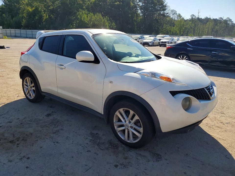 2013 Nissan Juke VIN JN8AF5MR4DT220100 COPART salvage auction — REAR END, Sc - Cert Of Title-Salvage, sold $600 on 2026-07-13 (photo 4)