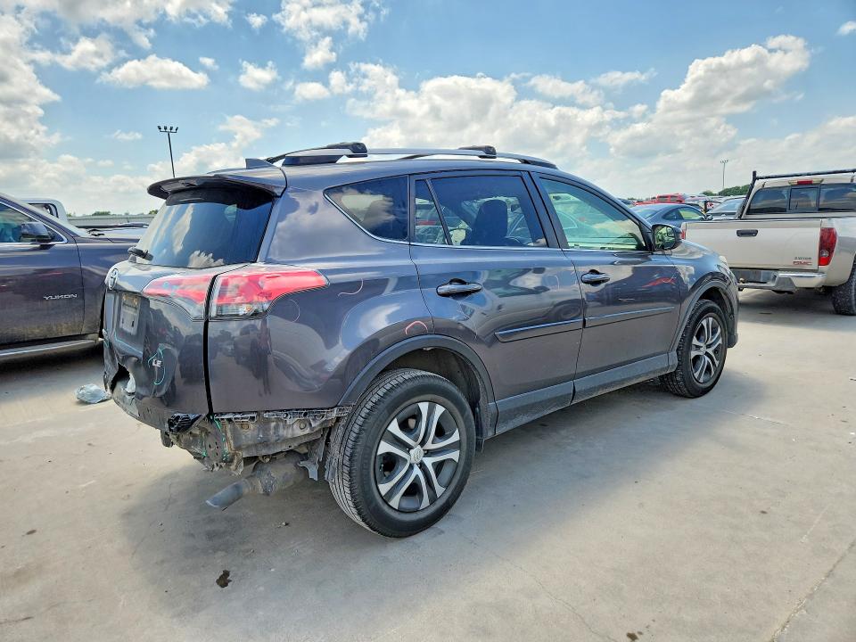 2018 Toyota VIN JTMZFREV7JJ159074 COPART salvage auction — REAR END, Tx - Salvage Vehicle Title, sold $7,400 on 2026-07-20 (photo 3)