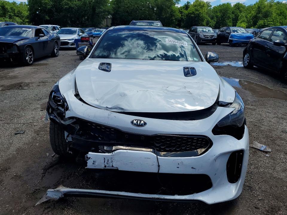 2019 Kia VIN KNAE55LC6K6047914 COPART salvage auction — FRONT END, Pa - Certificate Of Salvage, sold $3,700 on 2026-07-20 (photo 5)