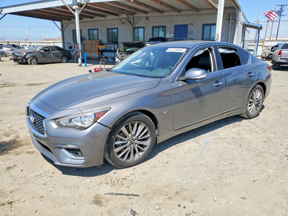 2020 Infiniti VIN JN1EV7AP9LM202072 COPART salvage auction — FRONT END, Ca - Salvage Certificate, sold $5,100 on 2026-07-30 (photo 1)