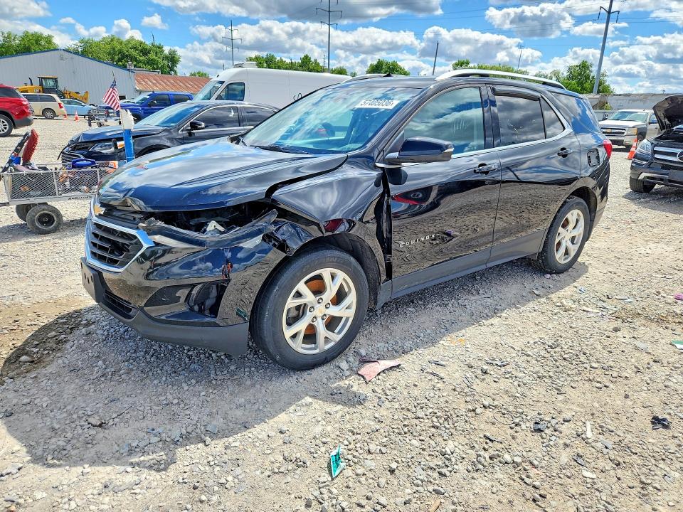 2018 Chevrolet Equinox VIN 2GNAXTEX2J6343321 COPART salvage auction — FRONT END, Oh - Certificate Of Title (P), sold $4,100 on 2026-07-09 (photo 1)