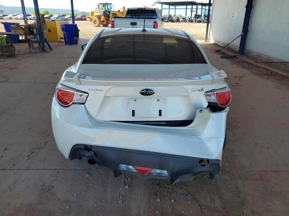 2013 Subaru Brz VIN JF1ZCAC19D2613386 COPART salvage auction — REAR END, Az - Cert Of Title - Salvage, sold $225 on 2026-07-21 (photo 6)