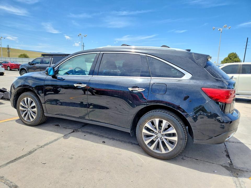 2016 Acura Mdx VIN 5FRYD4H41GB036683 COPART salvage auction — FRONT END, Co - Certificate Of Title, sold $2,500 on 2026-08-03 (photo 2)