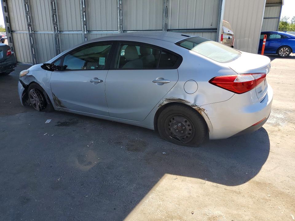 2015 Kia Forte VIN KNAFX4A62F5399535 COPART salvage auction — FRONT END, Ca - Salvage Certificate, sold $925 on 2026-07-13 (photo 2)